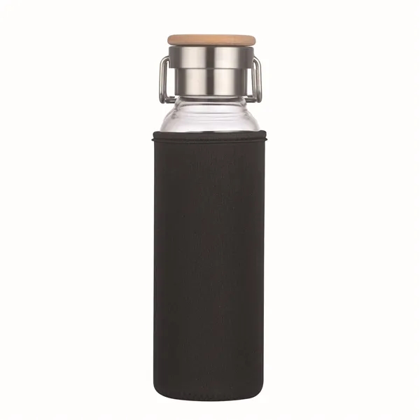 22 oz Glass Water Bottle With Neoprene Protective Sleeve.... from ASI 90807 Tekweld
