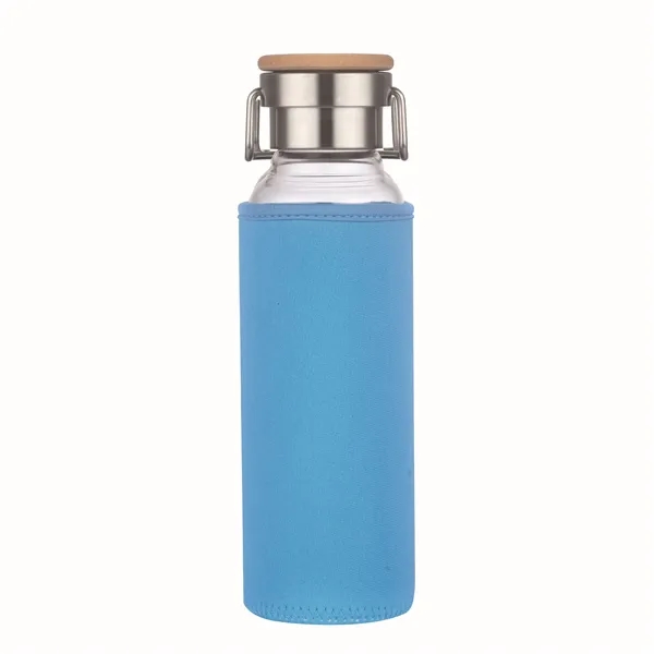 22 oz Glass Water Bottle With Neoprene Protective Sleeve.... from ASI 90807 Tekweld