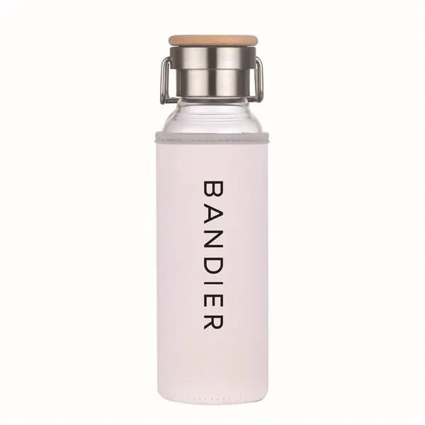 22 oz Glass Water Bottle With Neoprene Protective Sleeve.... from ASI 90807 Tekweld