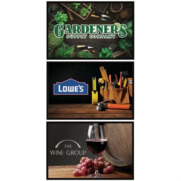 3' x 5' floor mat made or fade-resistant and stain resistant... from ASI 88060 Snugz/USA Inc