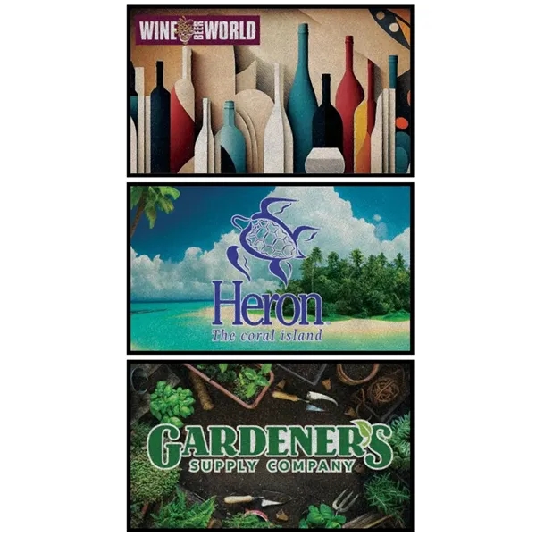 3' x 5' floor mat made or fade-resistant and stain resistant... from ASI 88060 Snugz/USA Inc