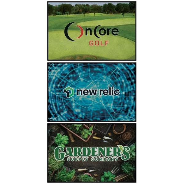 4' x 6' floor mat made or fade-resistant and stain resistant... from ASI 88060 Snugz/USA Inc