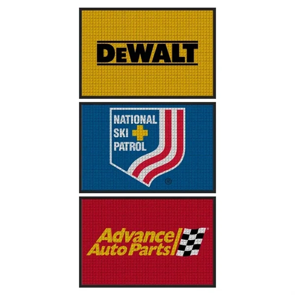 2' x 3' slip-resistant floor mat with reinforced rubber nubs, beveled... from ASI 88060 Snugz/USA Inc