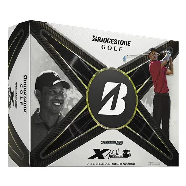 Bridgestone Tour B Tiger Woods golf balls; Box contains 12 golf... from ASI 38120 Ball Pro / Diversified Quality Kitchenware