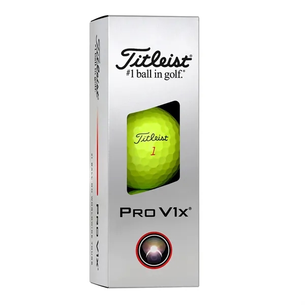 Titleist Pro V1X  Yellow Golf Balls. The Titleist Pro V1x... from ASI 38120 Ball Pro / Diversified Quality Kitchenware
