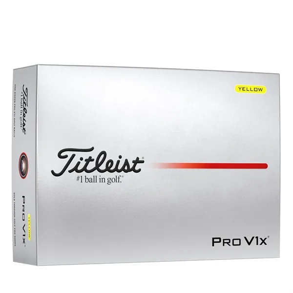 Titleist Pro V1X  Yellow Golf Balls. The Titleist Pro V1x... from ASI 38120 Ball Pro / Diversified Quality Kitchenware