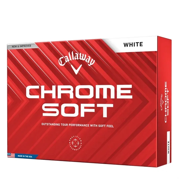 Chrome Soft Triple Track Half Dz golf balls; Box contains 6... from ASI 38120 Ball Pro / Diversified Quality Kitchenware