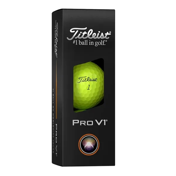 The Titleist Pro V1 ball has a softer feel, less spin... from ASI 38120 Ball Pro / Diversified Quality Kitchenware