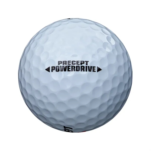 Precept Power Drive golf balls; Box contains 12 white balls and... from ASI 38120 Ball Pro / Diversified Quality Kitchenware