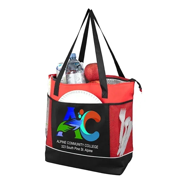 16" x 22" x 7 1/2" 20-can cooler tote with thermal... from ASI 62660 Innovation Line
