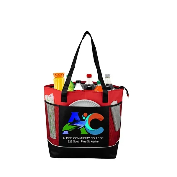 16" x 22" x 7 1/2" 20-can cooler tote with thermal... from ASI 62660 Innovation Line