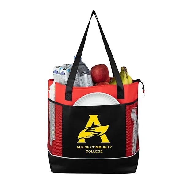 16" x 22" x 7 1/2" 20-can cooler tote with thermal... from ASI 62660 Innovation Line