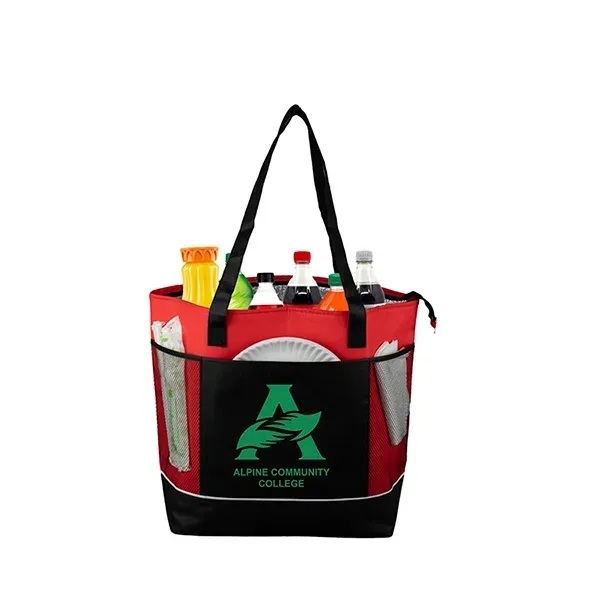 16" x 22" x 7 1/2" 20-can cooler tote with thermal... from ASI 62660 Innovation Line