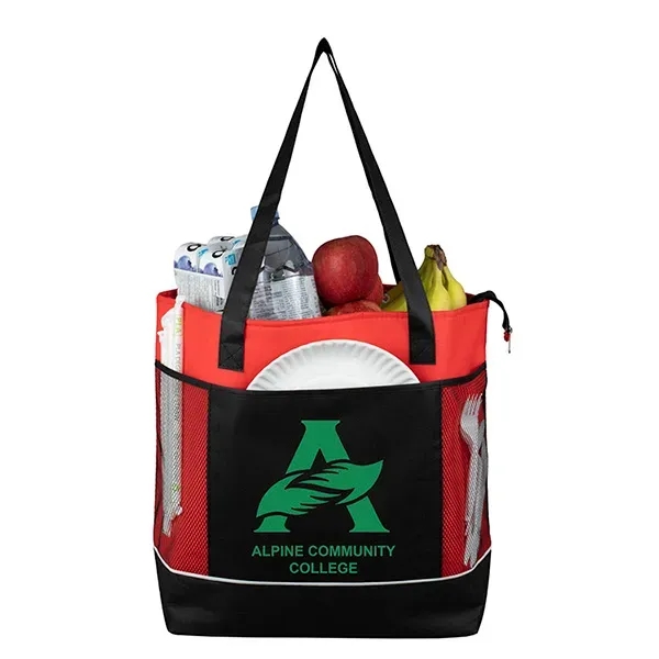 16" x 22" x 7 1/2" 20-can cooler tote with thermal... from ASI 62660 Innovation Line