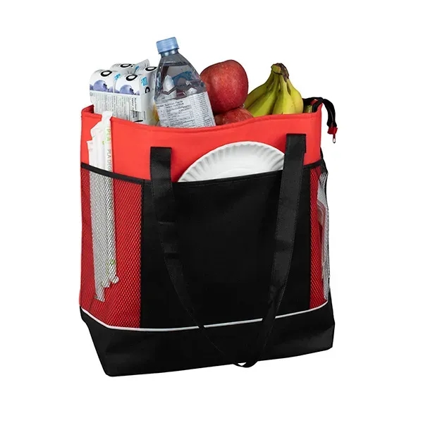 16" x 22" x 7 1/2" 20-can cooler tote with thermal... from ASI 62660 Innovation Line