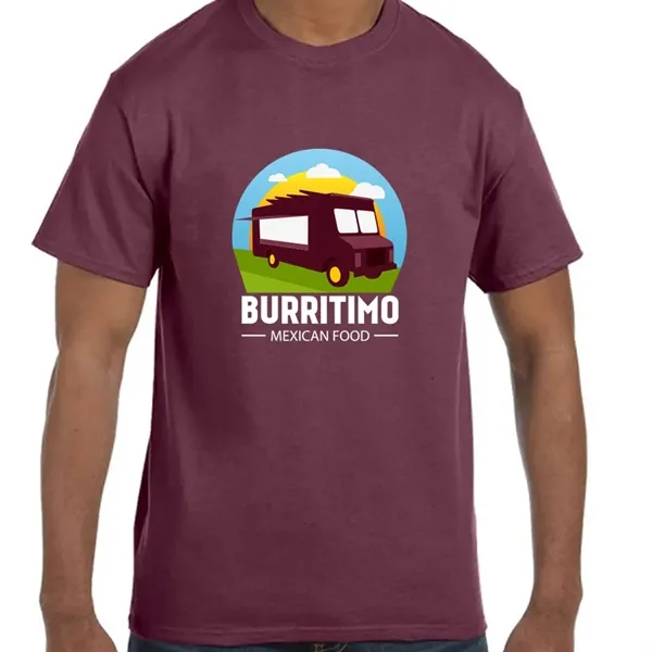 Jerzees adult unisex heavyweight blended t-shirt made from cotton (50%) and... from ASI 39552 BEL Promo