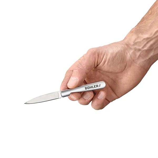 3" long stainless steel handle with a matching 2.3" long stainless-steel... from ASI 46170 Compass Industries Inc