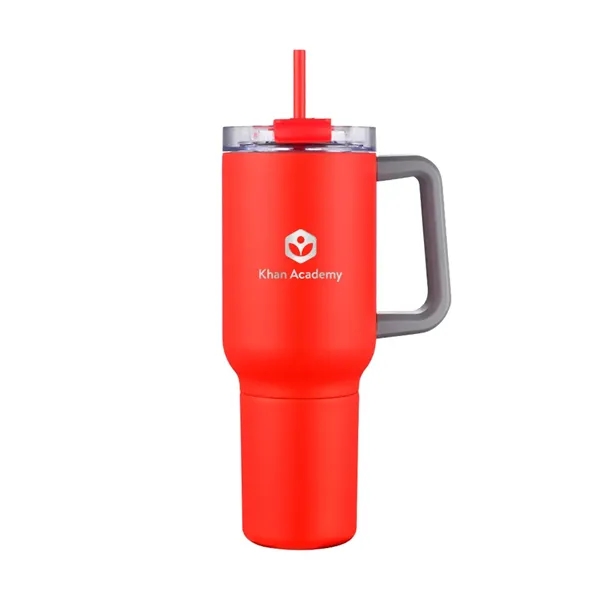 22 oz Travel Mug with Screw-Off 12 oz Bottom... from ASI 31517 Admart Products
