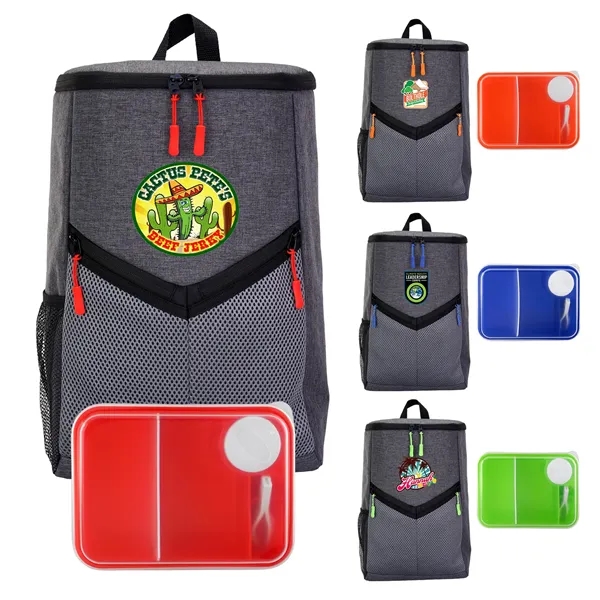 Victory On The Go Backpack Cooler Set... from ASI 30208 A P Specialties / AP Specialties