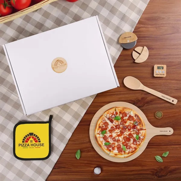 The Mamma Mia Pizza Kit includes everything you need to enjoy... from ASI 61966 HPG / Beacon Promotions