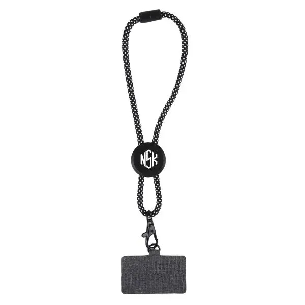 Phone wristlet holder with RPET recycled cord.... from ASI 52840 Evans Manufacturing