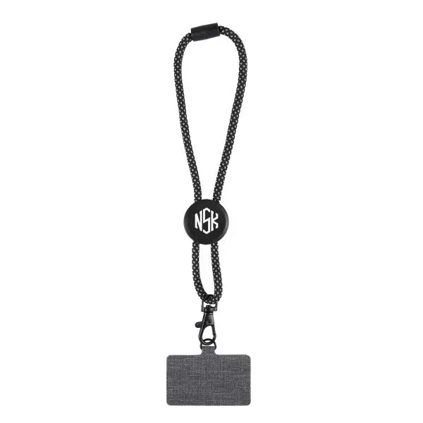 Phone wristlet holder with RPET recycled cord.... from ASI 52840 Evans Manufacturing