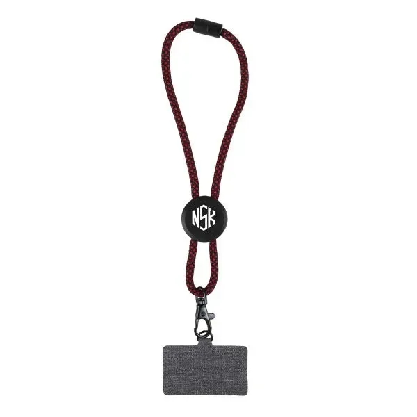 Phone wristlet holder with RPET recycled cord.... from ASI 52840 Evans Manufacturing