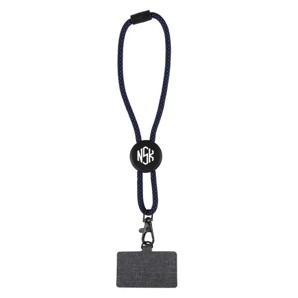 Phone wristlet holder with RPET recycled cord.... from ASI 52840 Evans Manufacturing