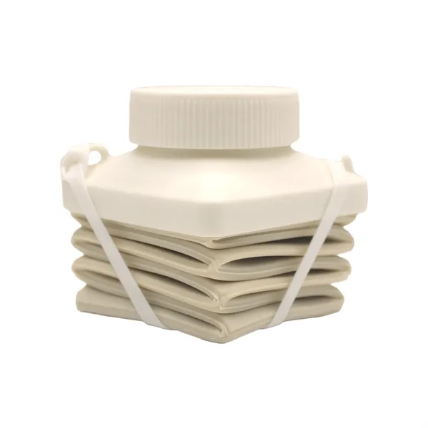 Collapsible bottle, 720ml/24.3 fl oz capacity, BPA-free, lightweight and travel friendly,... from ASI 62124 iClick, Inc.