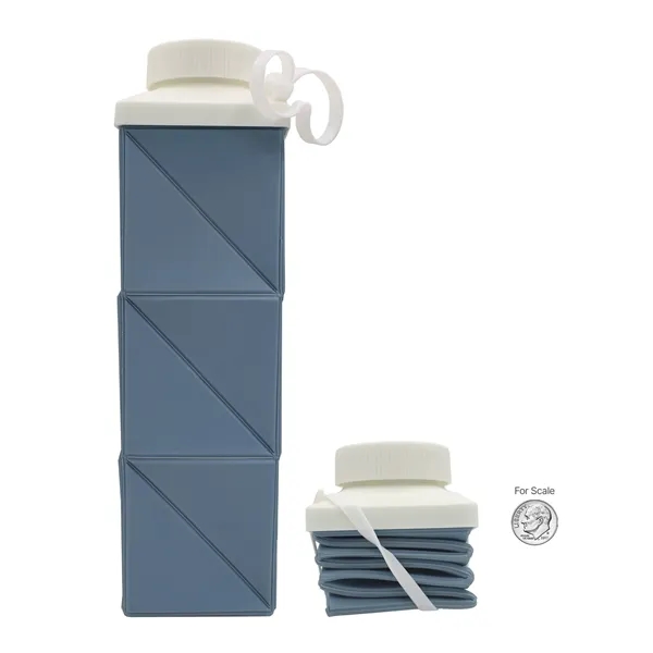 Collapsible bottle, 720ml/24.3 fl oz capacity, BPA-free, lightweight and travel friendly,... from ASI 62124 iClick, Inc.