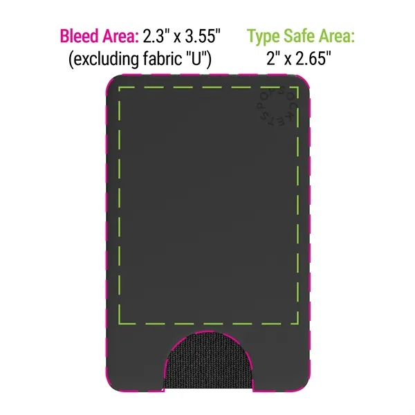 The PopWallet for MagSafe-enabled phone and cases. Easily detaches for wireless... from ASI 62124 iClick, Inc. / iClick®