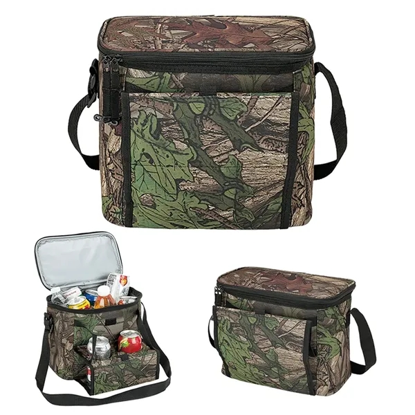 12 Can Green Camo Cooler... from ASI 31517 Admart Products / Admart Line