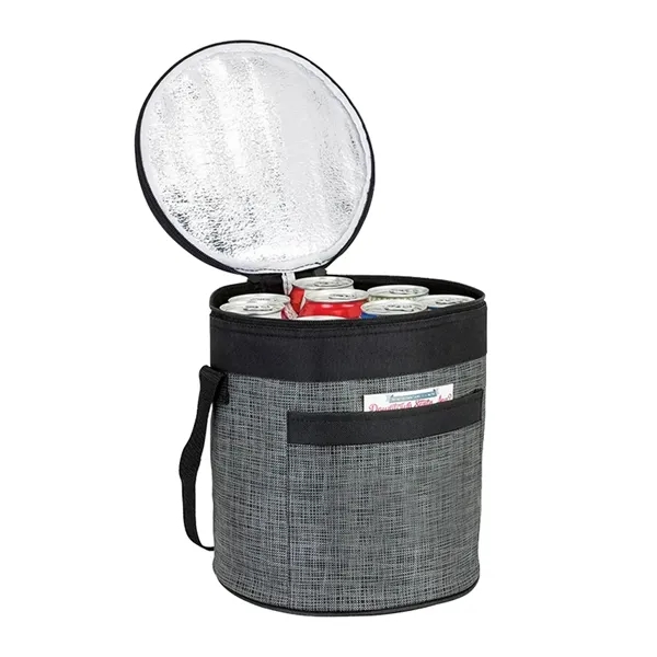 Two-Tone Grey Barreled Cooler... from ASI 31517 Admart Products / Admart Line