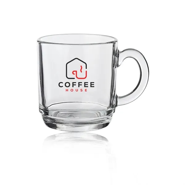 10 oz. glass ceramic mug with heavy base for sturdiness.... from ASI 39552 BEL Promo