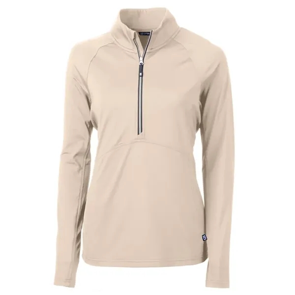 Women's pullover with a half-zip, raglan sleeves, and locker loop.... from ASI 47965 Cutter & Buck