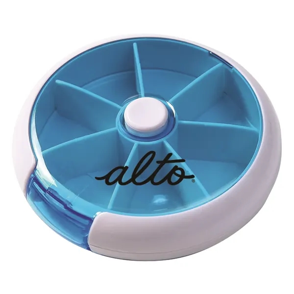 Round Push Button Pill Box... from ASI 38980 Bay State Specialty Co