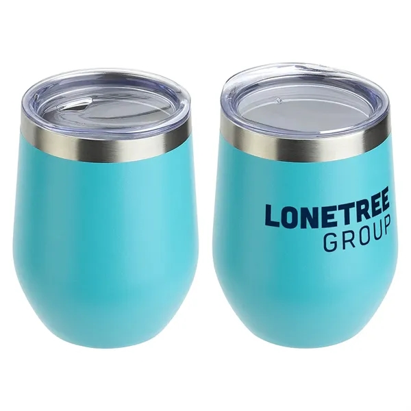12 oz Copper-Lined Powder-Coated Insulated Goblet... from ASI 36730 Ariel Premium Supply Inc