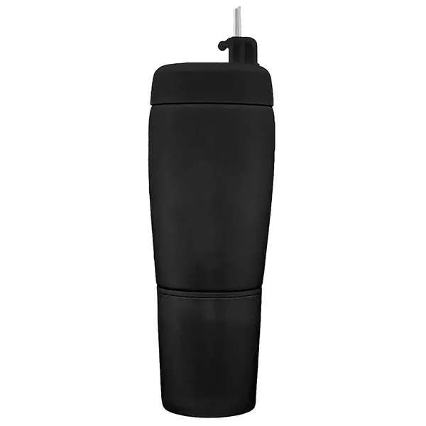 Portable 20 oz flask with pour spout, leak-proof lid, and four... from ASI 38120 Ball Pro / Diversified Quality Kitchenware