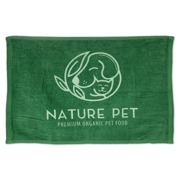 16" x 25" colored midweight, velour hemmed golf towel. Made of... from ASI 79750 Pro Towels