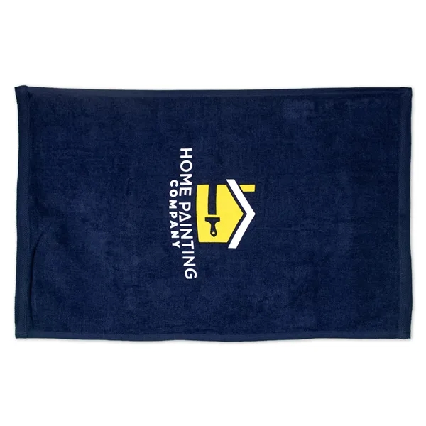 16" x 25" colored midweight, velour hemmed golf towel. Made of... from ASI 79750 Pro Towels