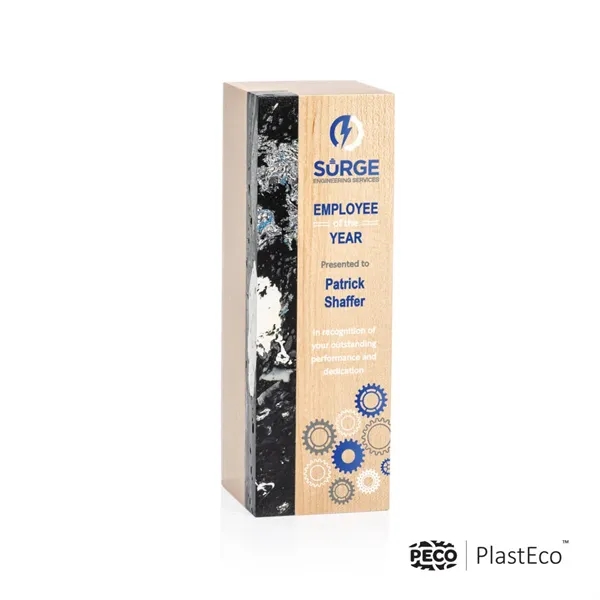 Midori PlastEco™  VividPrint™ Award - Charcoal/Maple... from ASI 84592 St Regis Group