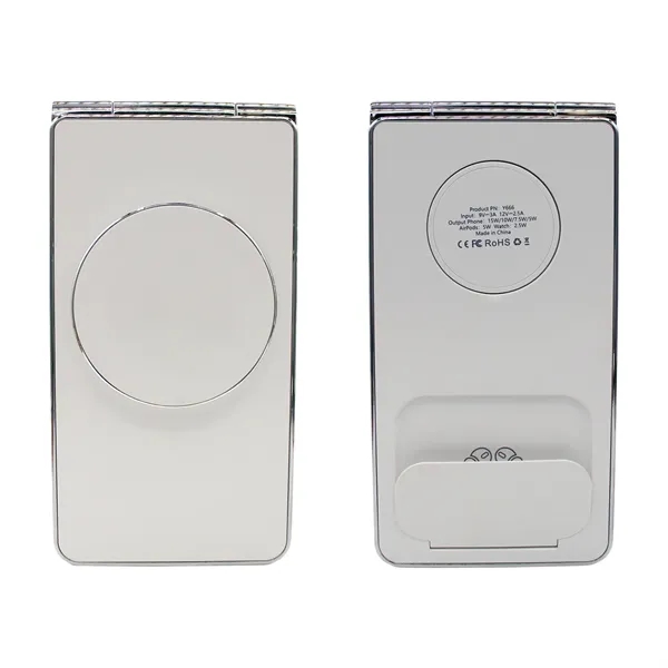 MagSafe-compatible, 15 watts, 5 watts, 2.5 watts, 3 charging locations, charges... from ASI 62124 iClick, Inc. / iClick®