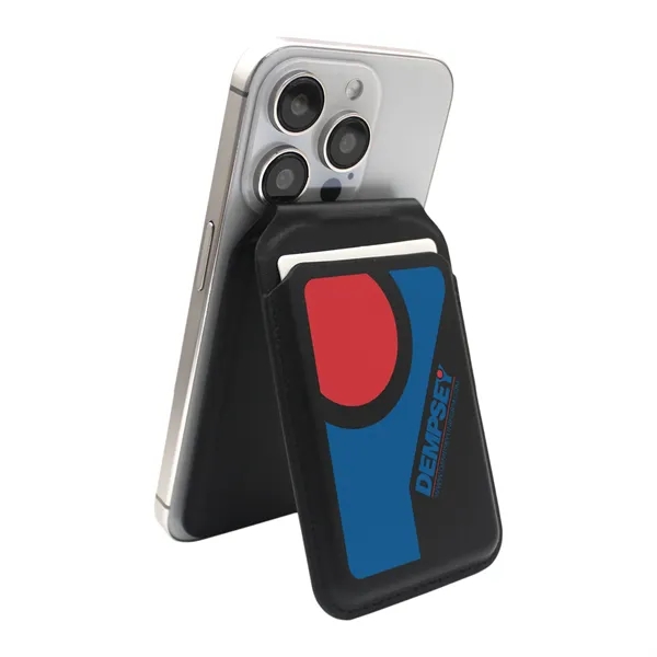 MagSafe-compatible, vegan leather, holds up to 6 cards, functions as a... from ASI 62124 iClick, Inc. / iClick®