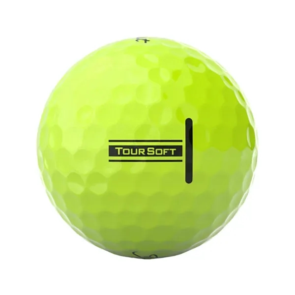 Yellow Titleist Tour Soft golf ball is built with the largest... from ASI 38120 Ball Pro / Diversified Quality Kitchenware