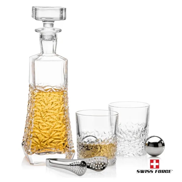 Burnell 3pc Decanter Set & S/S Ice Balls... from ASI 84592 St Regis Group