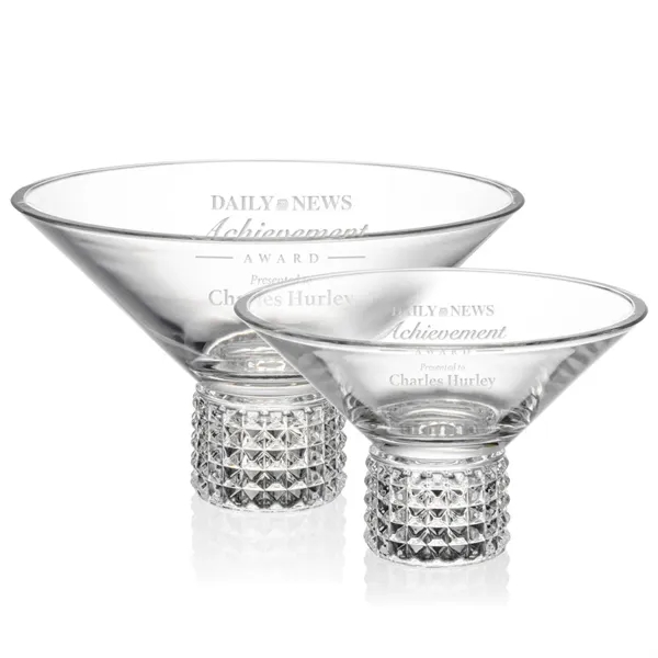 The Crystalline Corsica Bowl showcases a sleek, elevated design, perfect for... from ASI 84592 St Regis Group