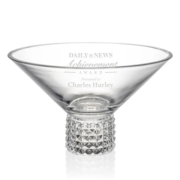 The Crystalline Corsica Bowl showcases a sleek, elevated design, perfect for... from ASI 84592 St Regis Group