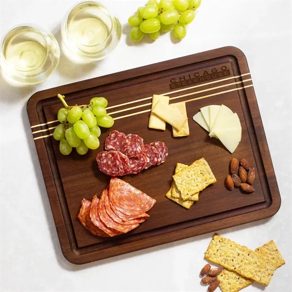 Rock & Branch® Dark Acacia Pinstripe Board. Acacia has been one... from ASI 91565 Totally Bamboo