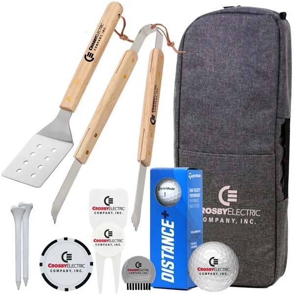The BBQ & Beverages Golf Kit is the ultimate combo of... from ASI 38120 Ball Pro / Diversified Quality Kitchenware