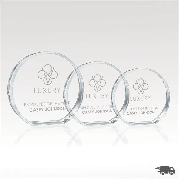 Sparking optical crystal award with customization and several size options.... from ASI 93986 Visions/Awardcraft / Visions Awards